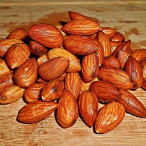 almonds, kitchen, burning